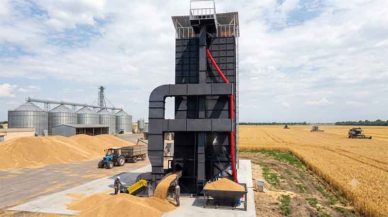 wheat dryer machine details