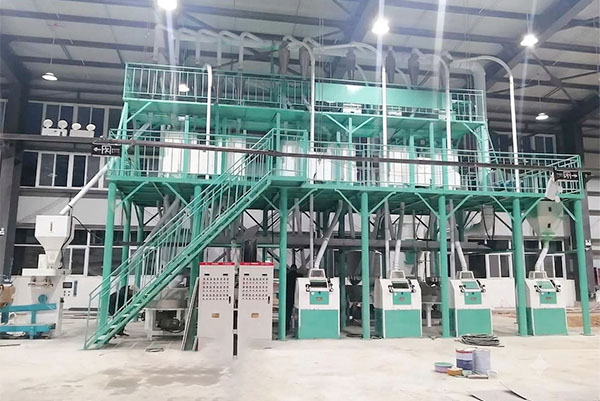 wheat flour processing plant