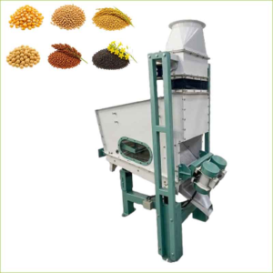 combined cleaner and destoner machine