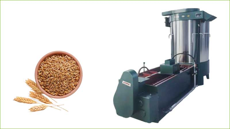 wheat washing and drying machine